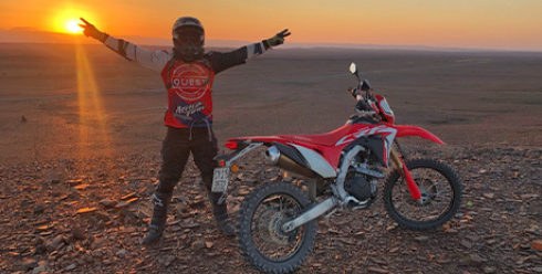 Honda African Dream enters the Tankwa Cross Country Rally