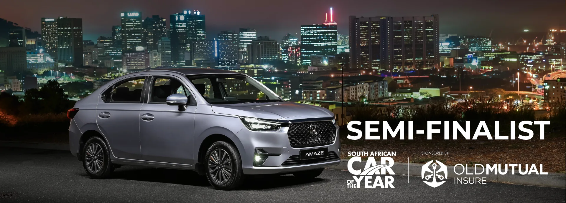 Honda Amaze Named 2026 SA’s Car of the Year Semi-Finalist Honda Amaze Named 2026 SA’s Car of the Year Semi-Finalist
