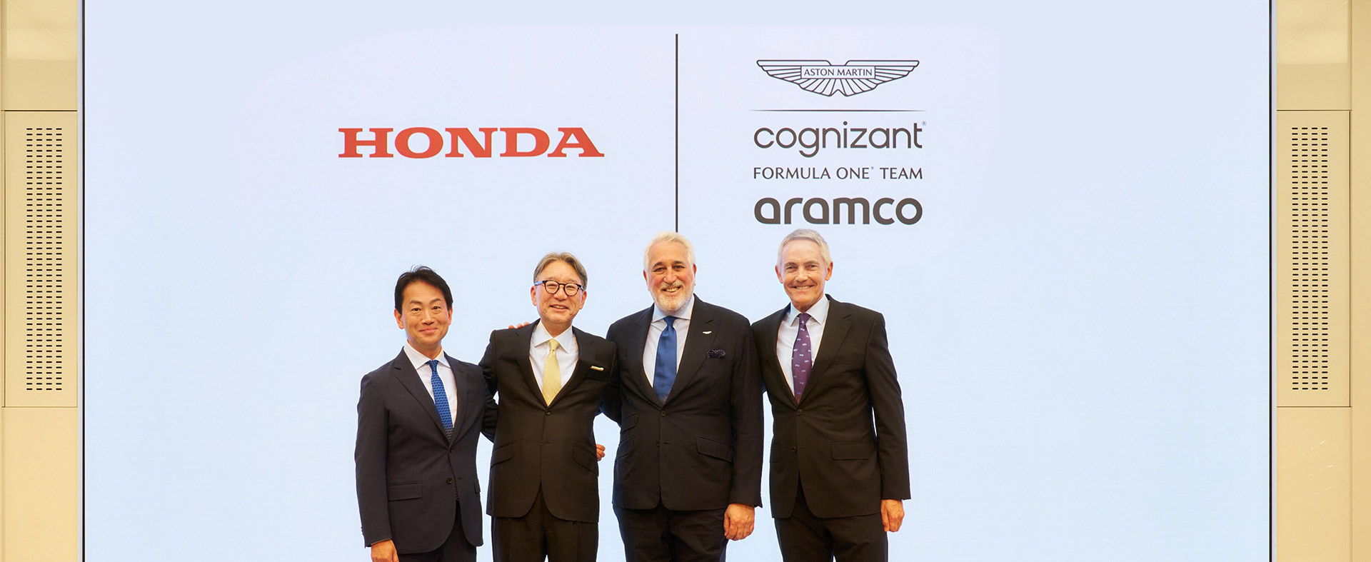 Honda to participate as Power Unit Supplier for Aston Martin Aramco Cognizant Formula One® Team from 2026 Honda to participate as Power Unit Supplier for Aston Martin Aramco Cognizant Formula One® Team from 2026