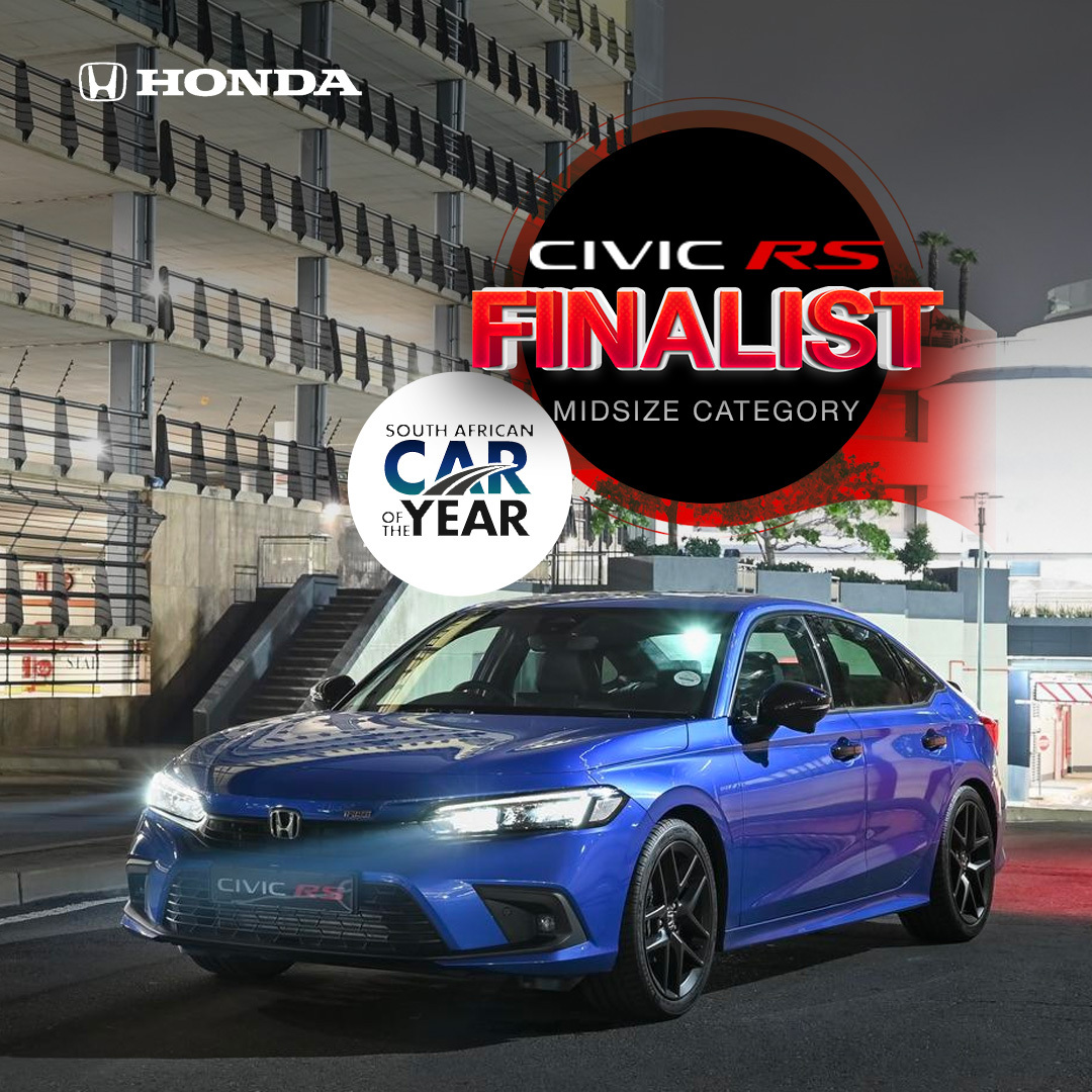 All-New Honda Civic RS 2023 CAR OF THE YEAR FINALIST All-New Honda Civic RS 2023 CAR OF THE YEAR FINALIST
