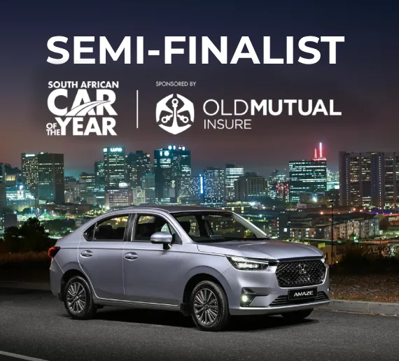Honda Amaze Named 2026 SA’s Car of the Year Semi-Finalist Honda Amaze Named 2026 SA’s Car of the Year Semi-Finalist