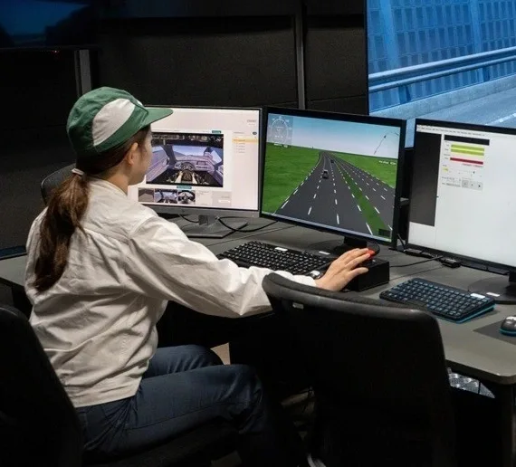 Using VR-Based Driving Simulators to Study People Using VR-Based Driving Simulators to Study People