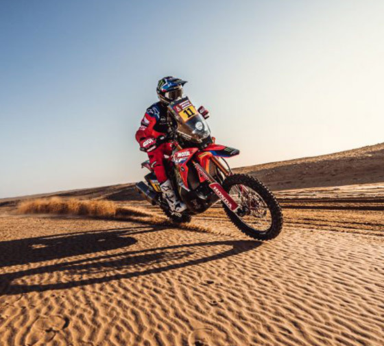 Monster Energy Honda Team one-two for Barreda and Quintanilla on the Dakar’s longest special