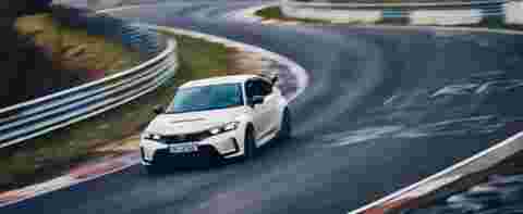 New Front-Wheel Drive Lap Time Record set by Civic Type R - Nürburgring, Germany
