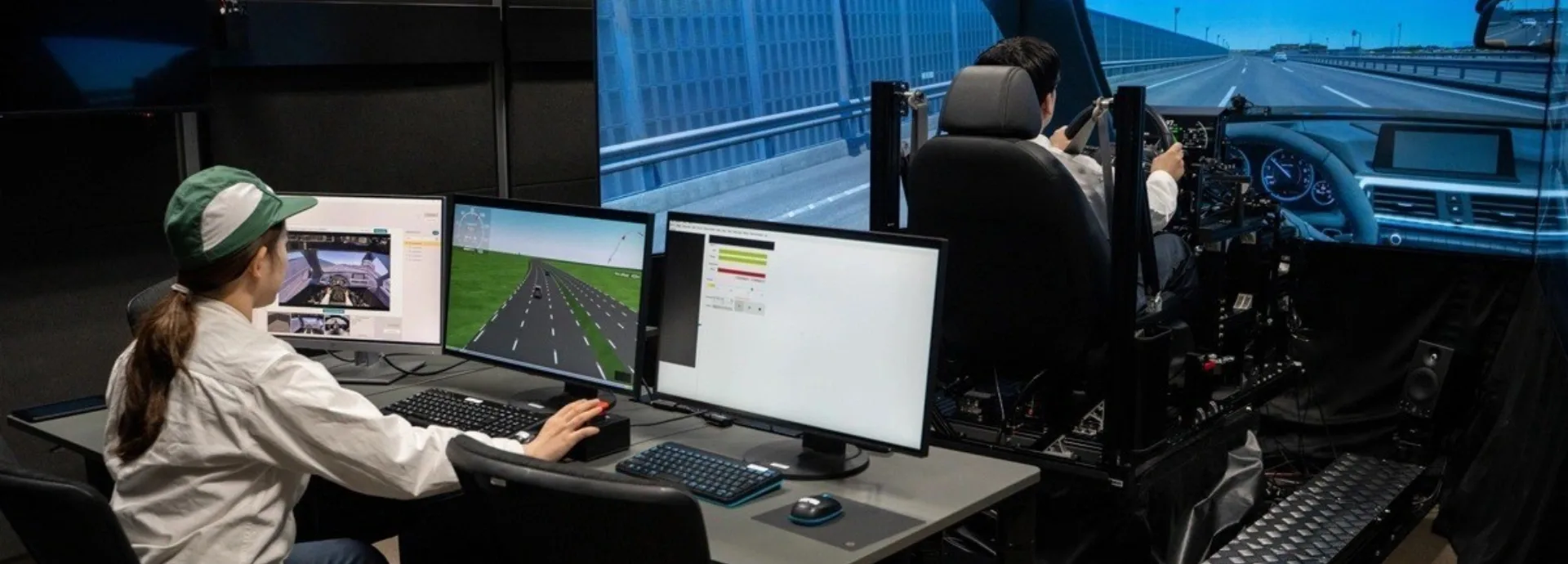 Using VR-Based Driving Simulators to Study People Using VR-Based Driving Simulators to Study People