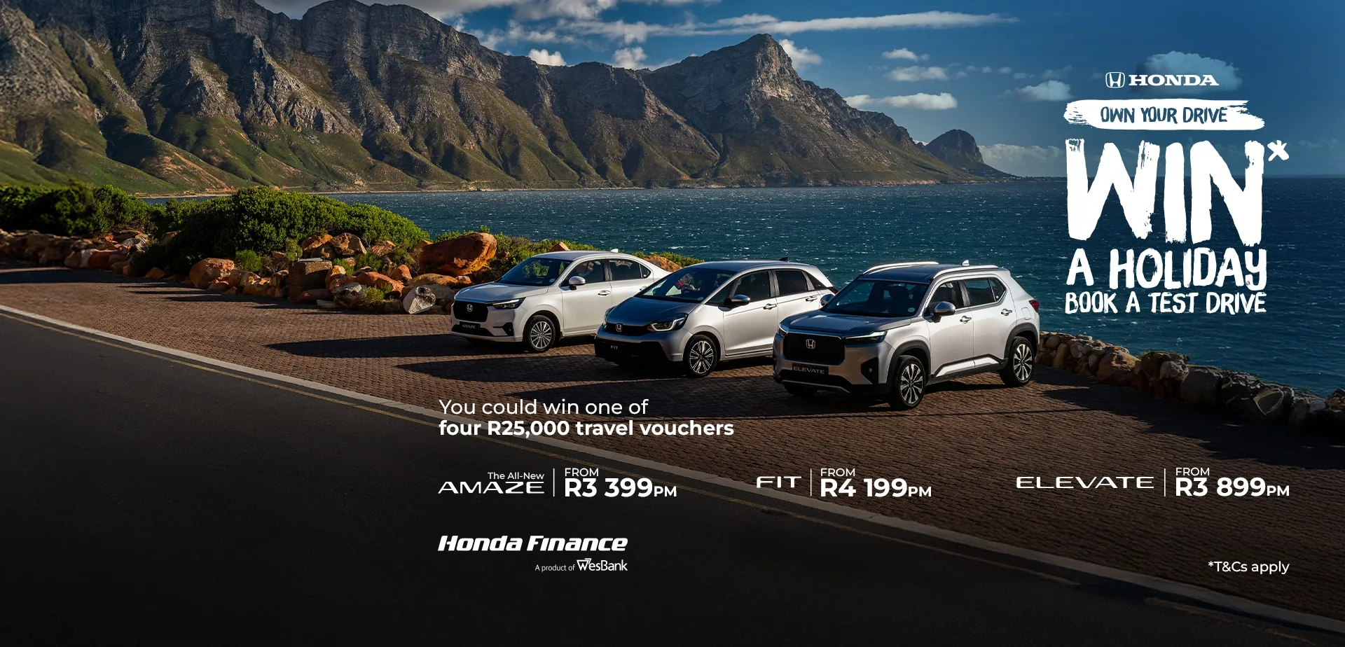 Win with Honda! Win with Honda!