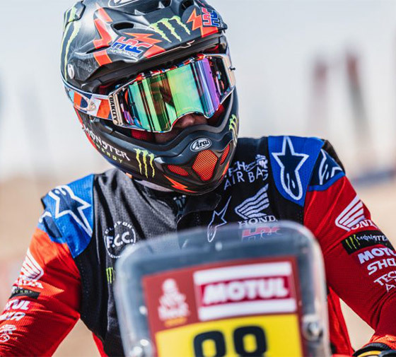 Pablo Quintanilla, second in the 2022 Dakar ahead of the grand finale