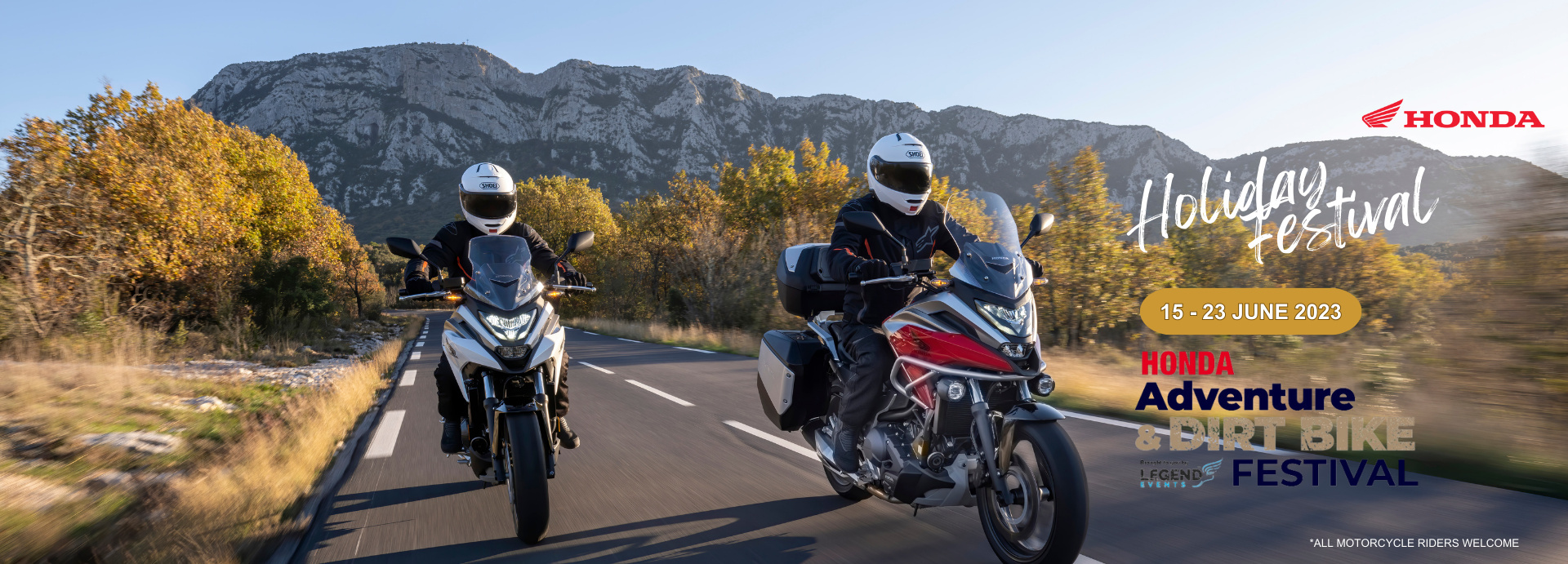 Calling All Adventure Bikers! Honda Festival Hits the Road in June! Calling All Adventure Bikers! Honda Festival Hits the Road in June!