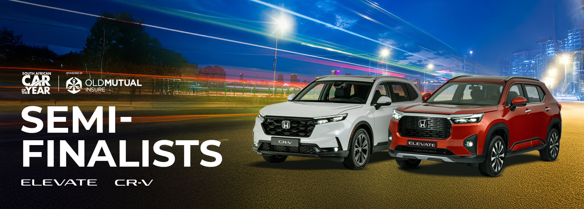 Honda Shines: CR-V and Elevate Named Semi-Finalists in 2025 SAGMJ Car of the Year Awards