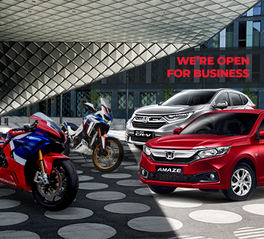 Honda Dealerships are open for business