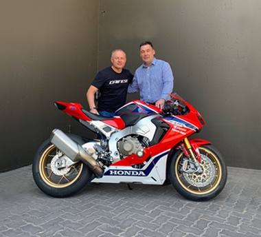 Honda Motorcycles Southern Africa  Announces Partnership with Track-Daze