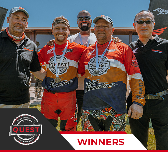 Honda Quest 2021: The Winning Team Honda Quest 2021: The Winning Team