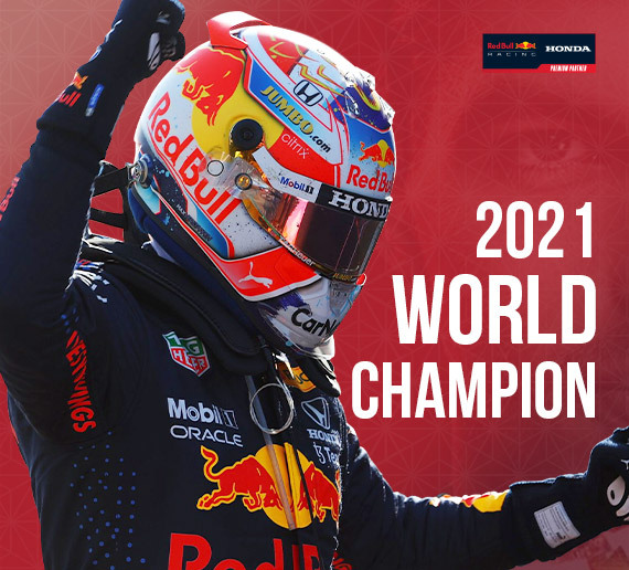 Max Verstappen is F1 world champion with Honda