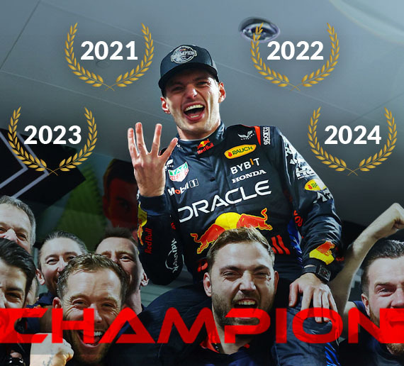Max Verstappen Makes History with Fourth Consecutive F1 Drivers’ Championship Max Verstappen Makes History with Fourth Consecutive F1 Drivers’ Championship