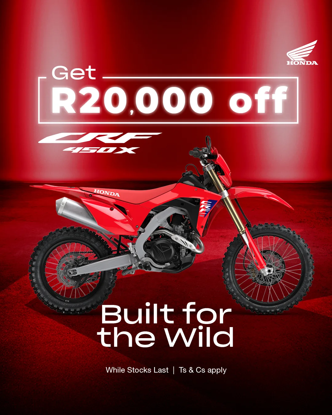 MC deal - CRF450X