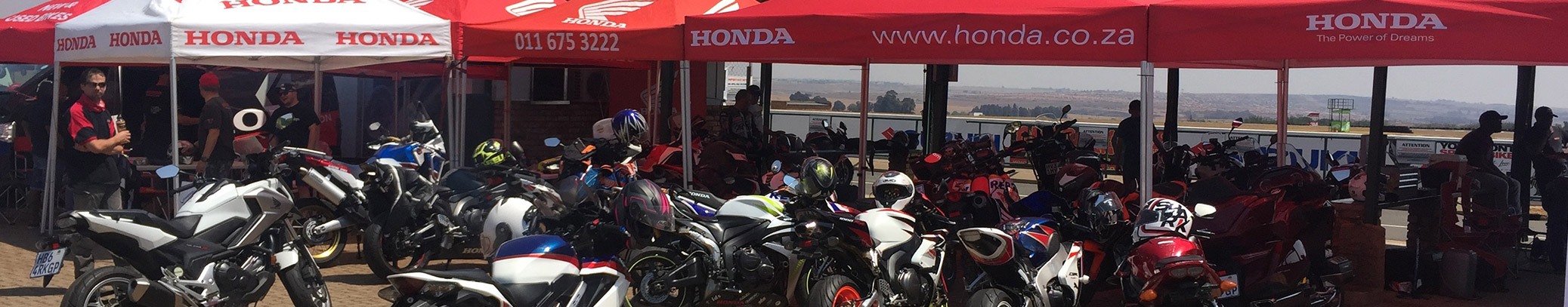 Honda Motorcycles track demo day at Red Star Raceway